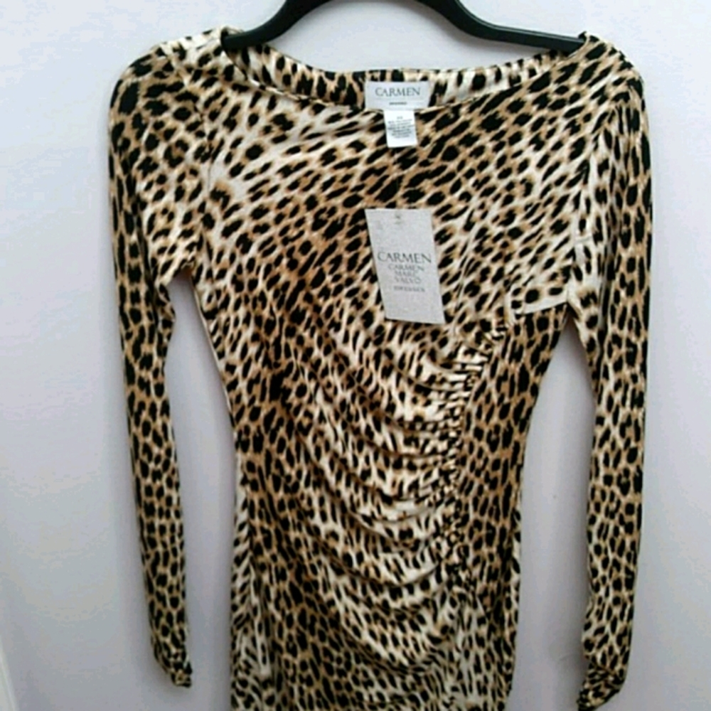 Carmen Marc Valvo dress